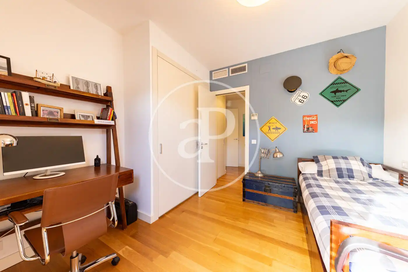 Bedroom of Flat for sale in  Palma de Mallorca  with Air Conditioner, Heating and Private garden