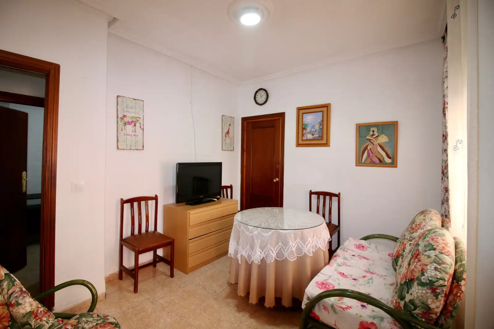 Wohnzimmer von Wohnung zur Miete in Cáceres mit Klimaanlage, Heizung und Terrasse