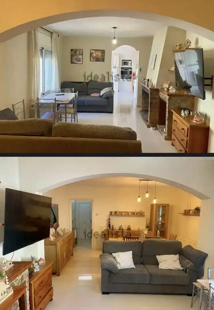Sala d'estar de Casa o xalet en venda en Palafrugell amb Aire condicionat