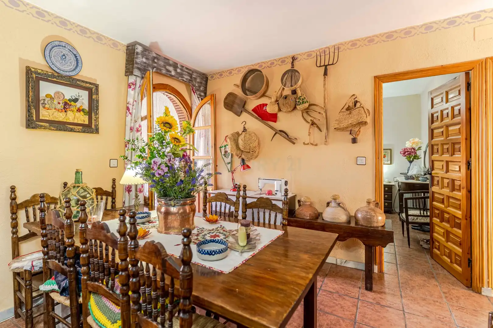 Comedor de Casa o chalet en venta en Güéjar Sierra con Jardín privado, Trastero y Piscina