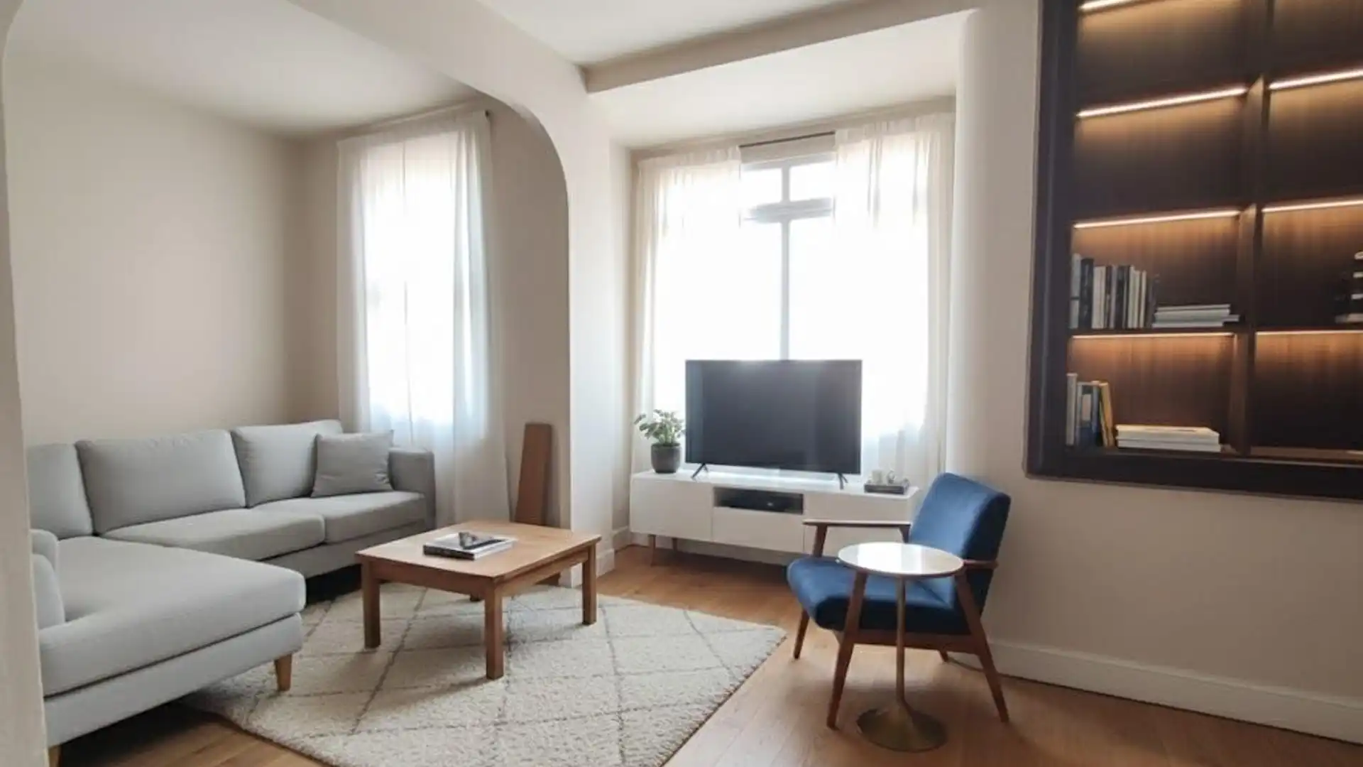 Sala de estar de Piso en venta en Vigo 