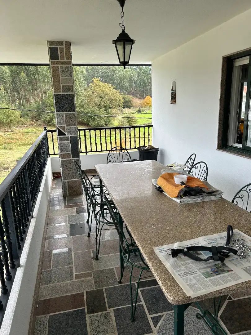 Terrasse von Haus oder Chalet zum Verkauf in Poio mit Klimaanlage, Heizung und Terrasse
