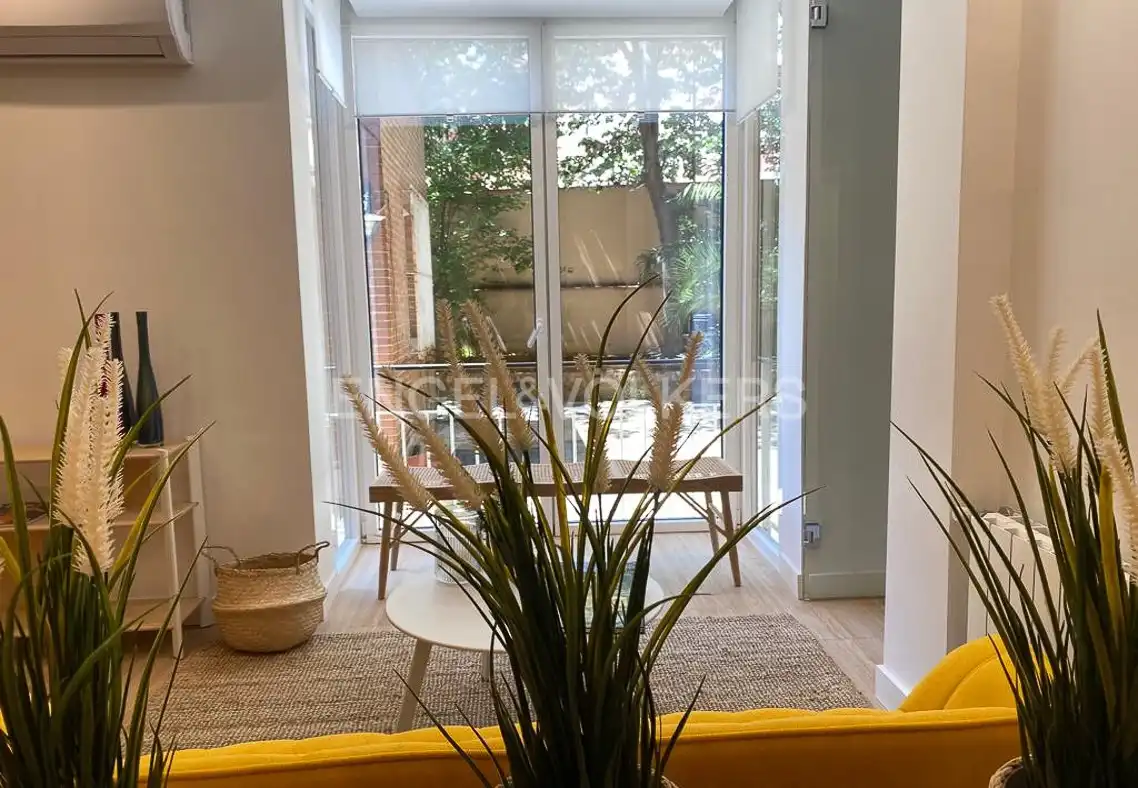 Balcony of Apartments for rent in Madrid  with Air Conditioner, Heating and Furnished