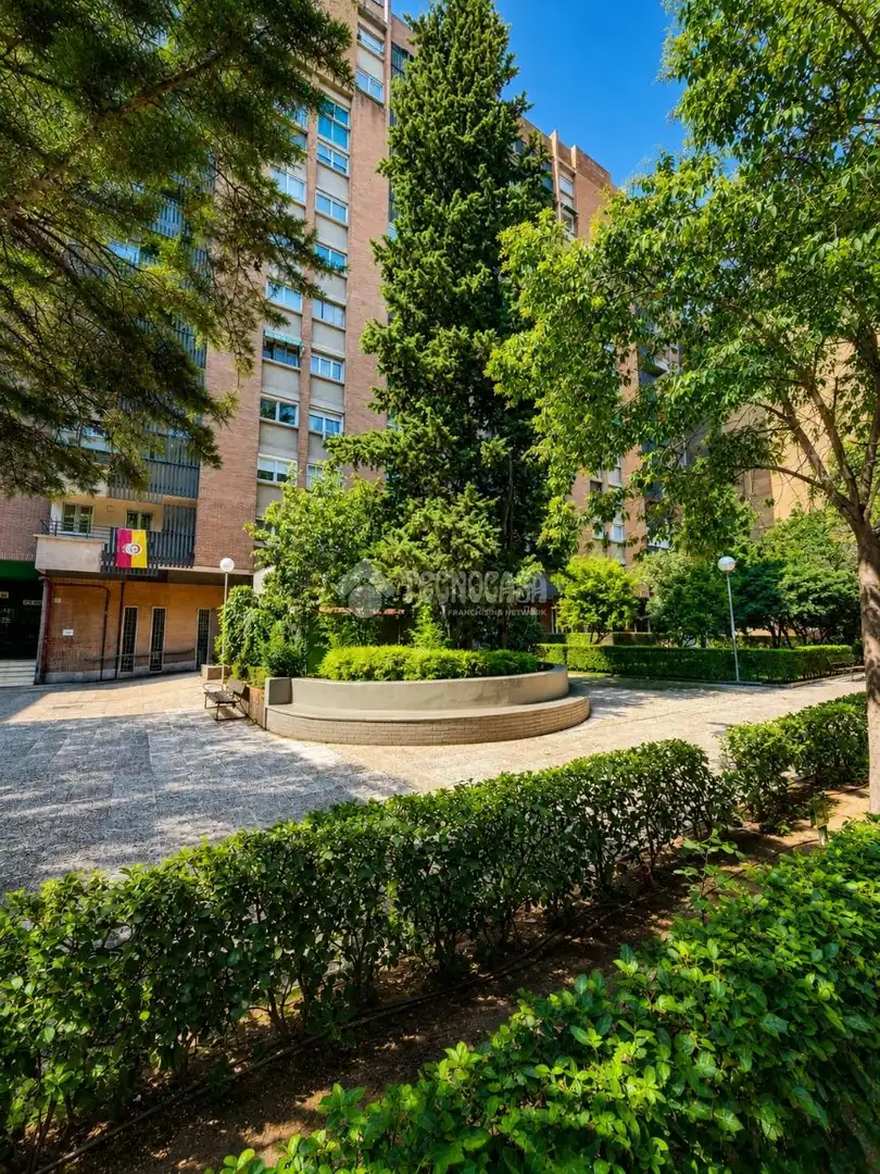 Exterior view of Flat for sale in Madrid  with Air Conditioner and Heating
