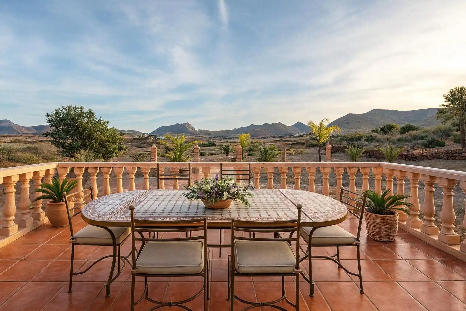 Terraza de Casa o chalet en venta en Níjar con Calefacción, Jardín privado y Terraza