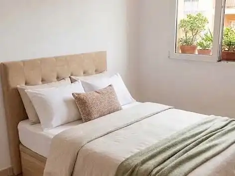 Schlafzimmer von Haus oder Chalet zur untervermieten in Cullera mit Möbliert, Waschmaschine und Mikrowelle