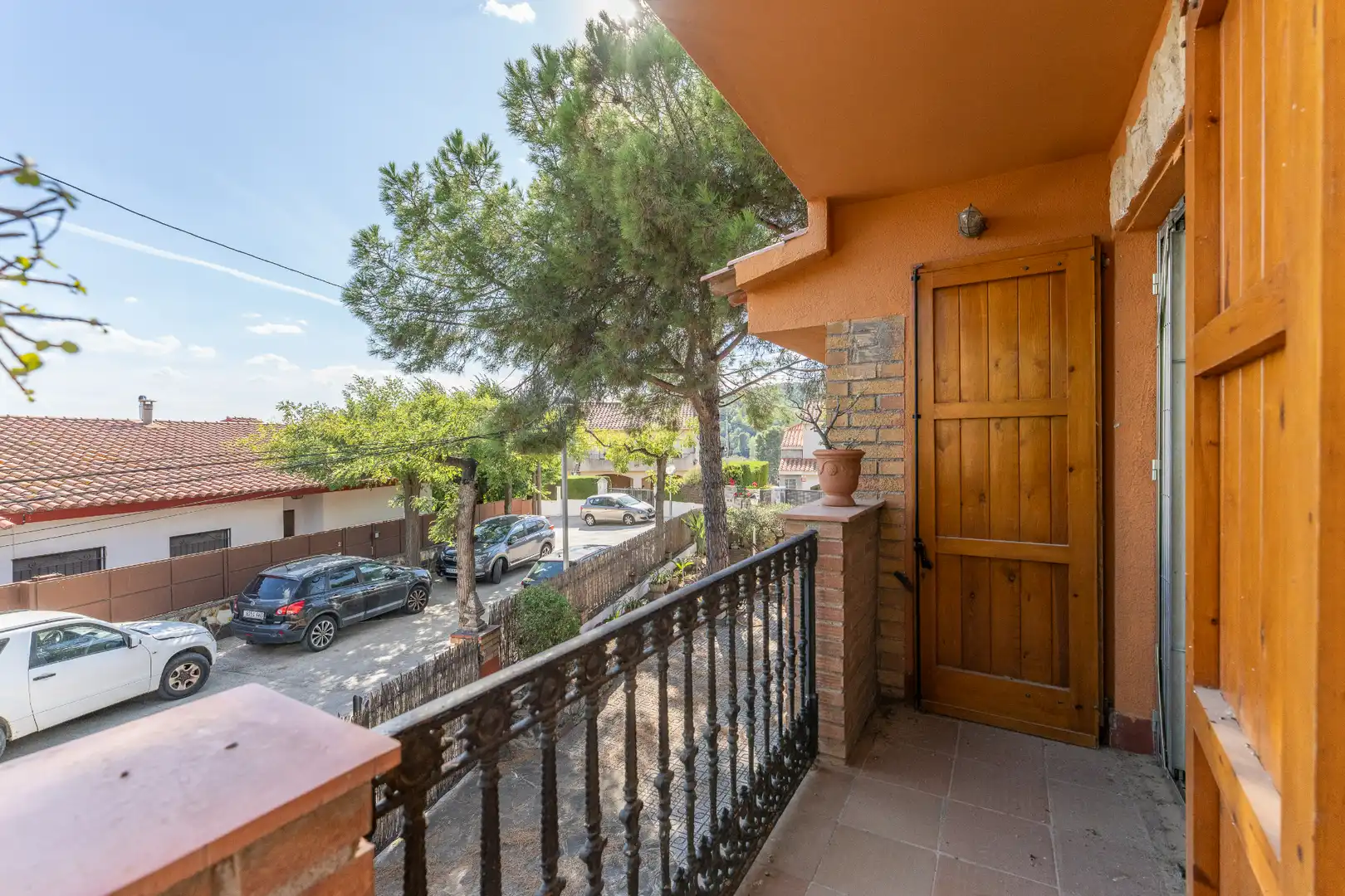 Terrassa de Casa o xalet en venda en Les Borges del Camp amb Calefacció, Jardí privat i Terrassa