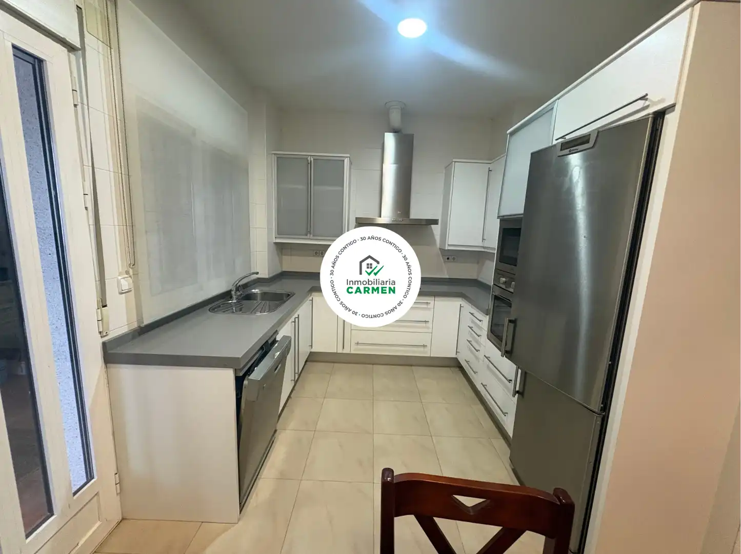 Cocina de Casa adosada en venta en Murcia con Aire acondicionado, Calefacción y Terraza