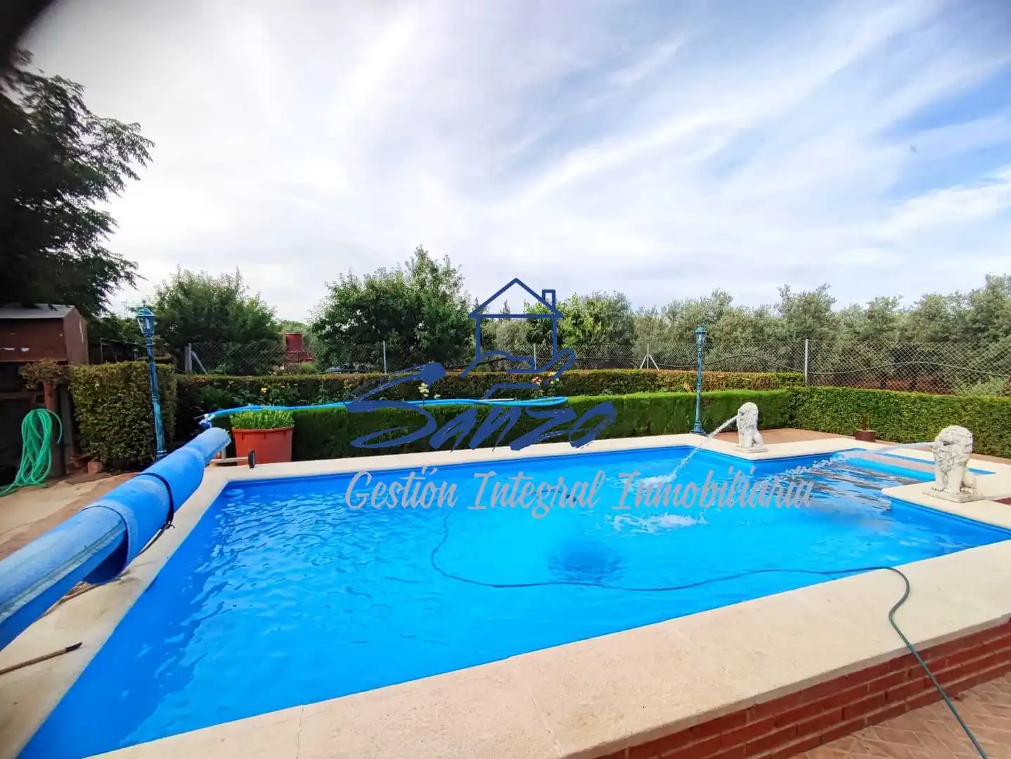 Piscina de Finca rústica en venta en Antequera con Aire acondicionado, Jardín privado y Trastero