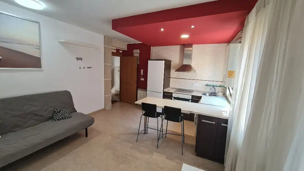 Kitchen of Duplexes for sale in  Logroño  with Heating and Furnished