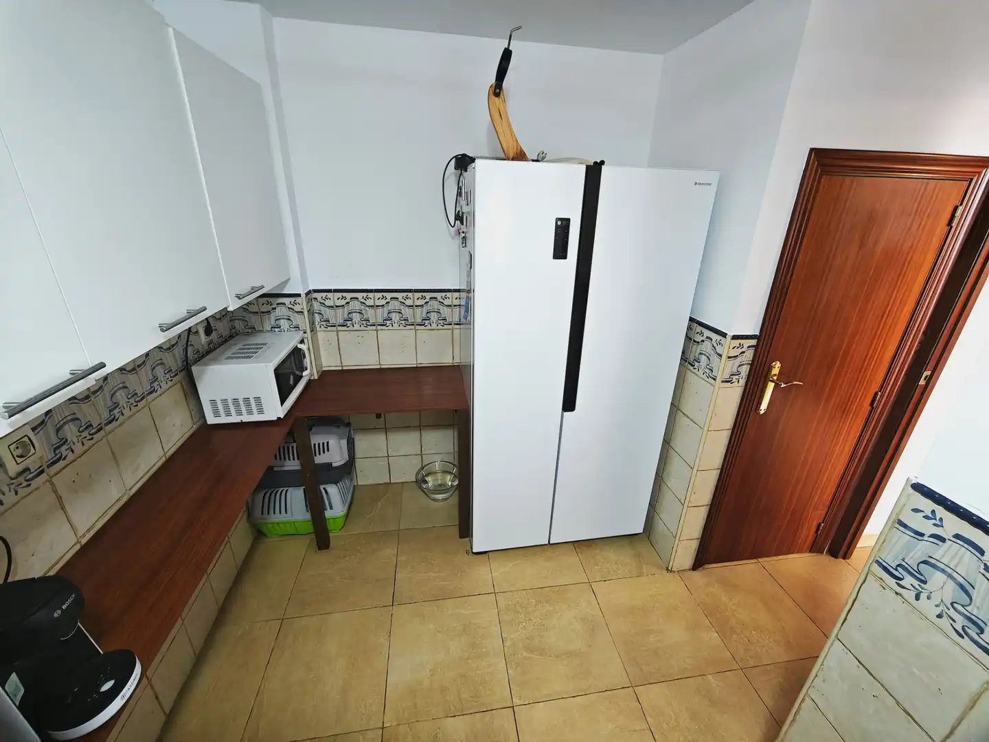 Cuina de Casa adosada en venda en Lebrija amb Aire condicionat, Moblat i Forn