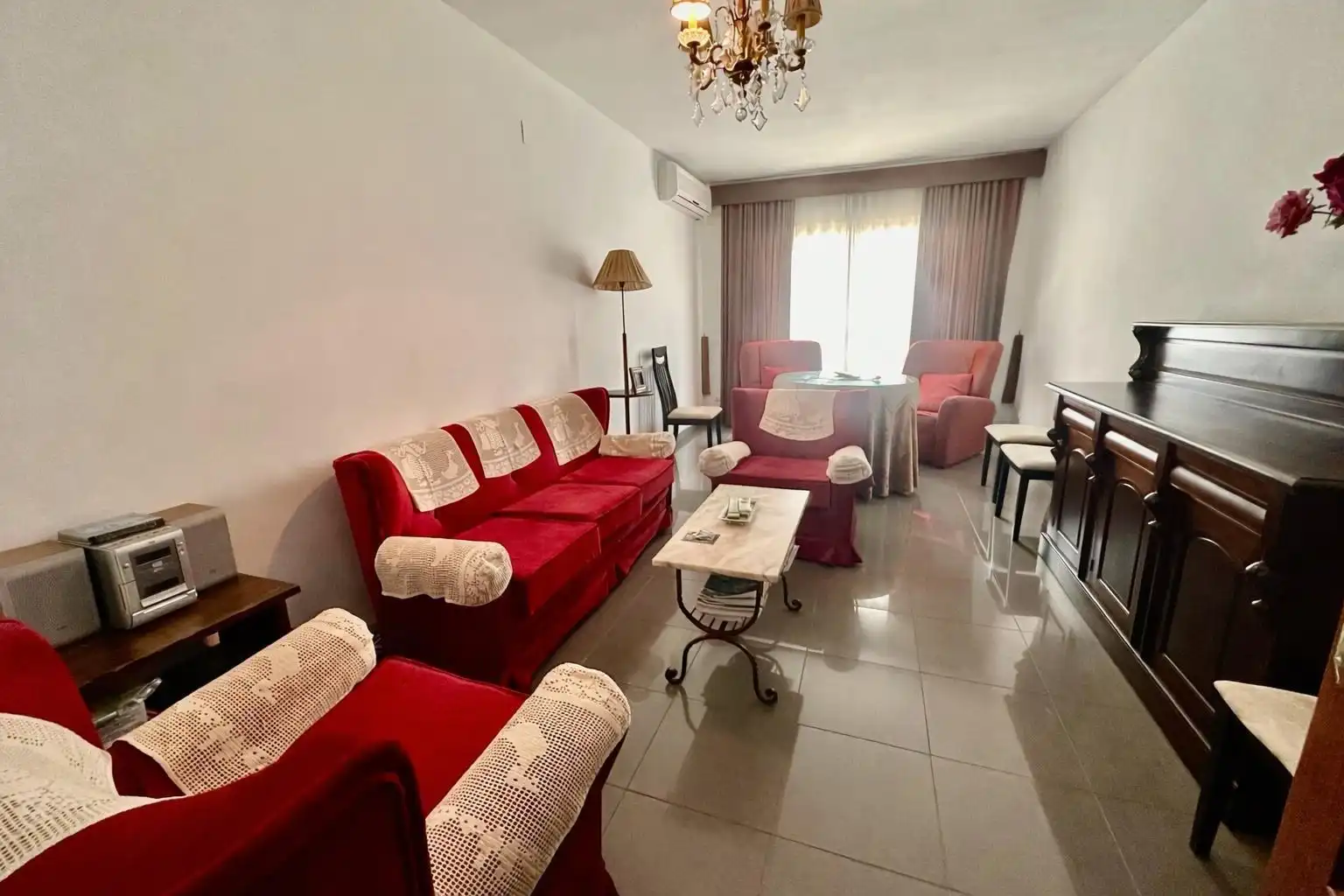 Sala de estar de Piso en venta en Fuente Obejuna con Aire acondicionado y Terraza