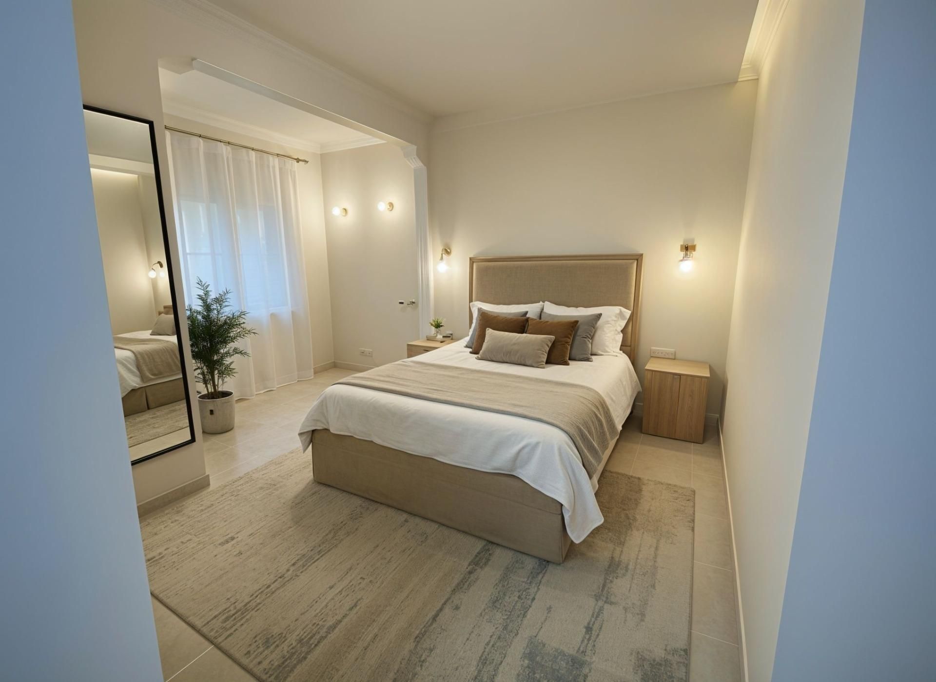 Habitación de Casa adosada en venta en  Barcelona Capital con Aire acondicionado, Calefacción y Jardín privado