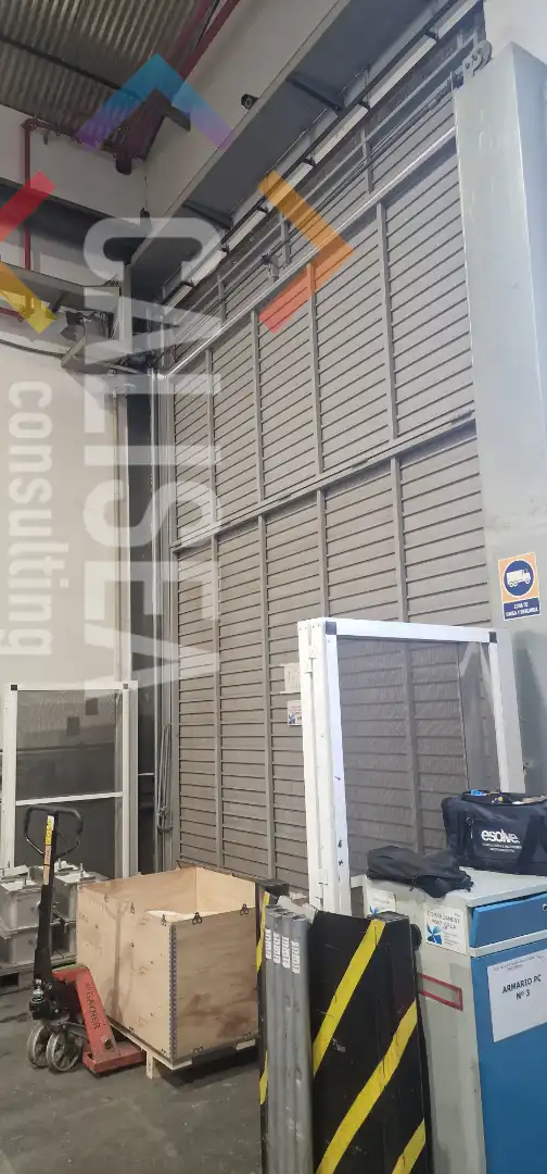Vista exterior de Nave industrial en venta en Terrassa