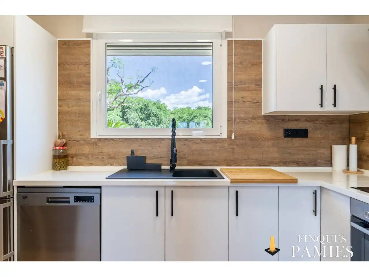 Cocina de Casa adosada en venta en Riudoms con Aire acondicionado, Calefacción y Jardín privado