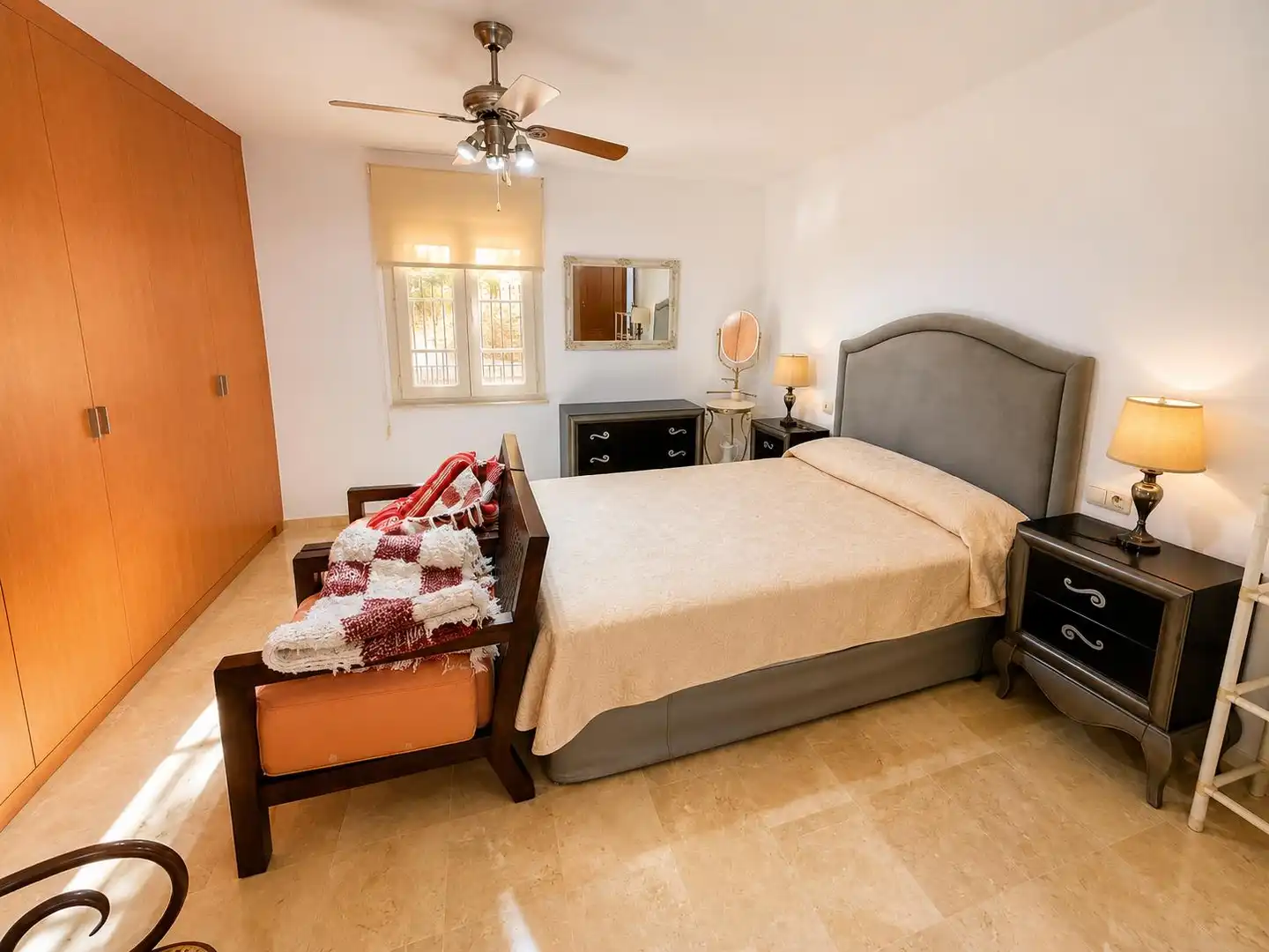 Bedroom of Flat for sale in Benalmádena  with Air Conditioner, Terrace and Furnished