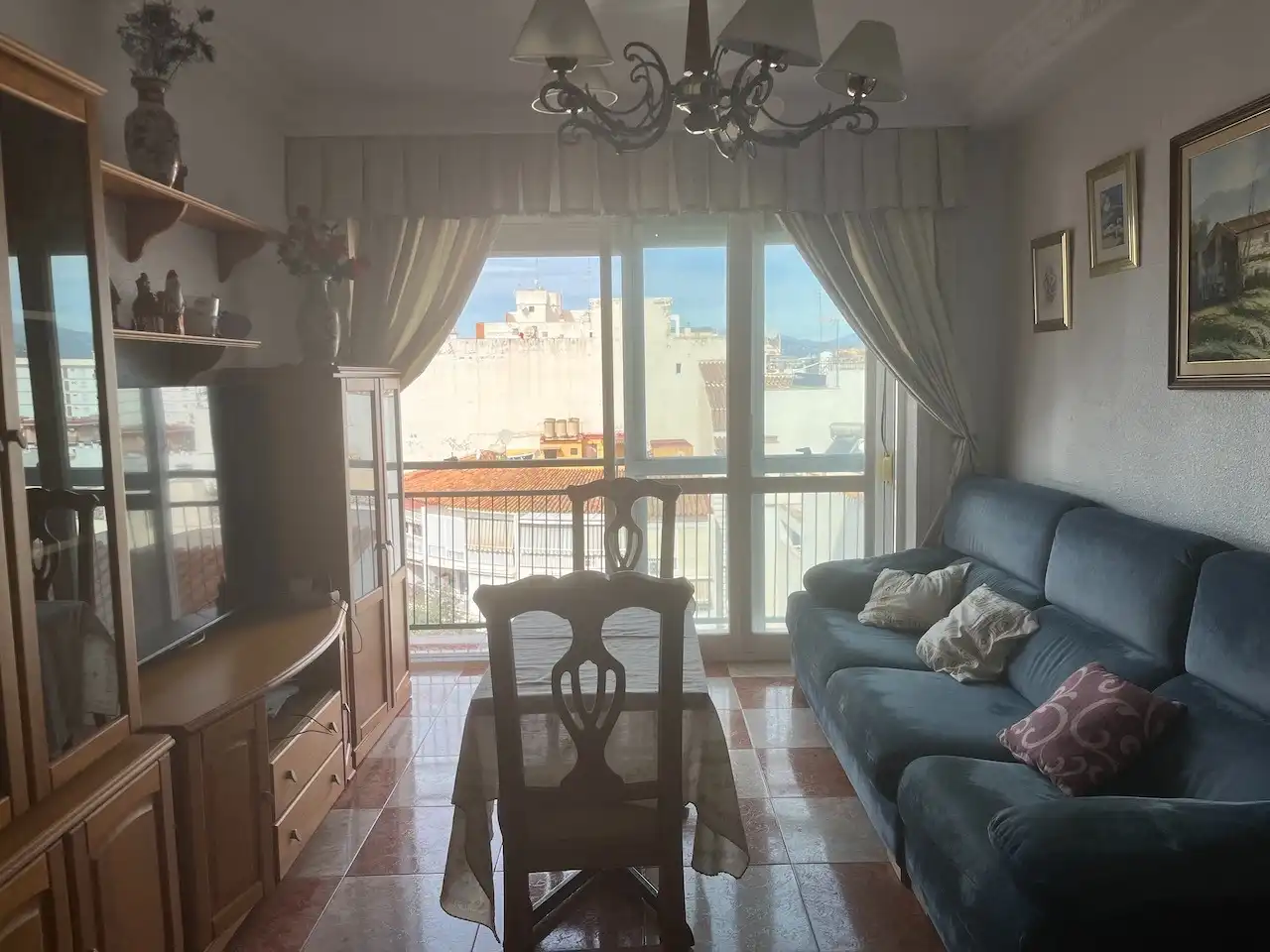 Living room of Flat for sale in Vélez-Málaga