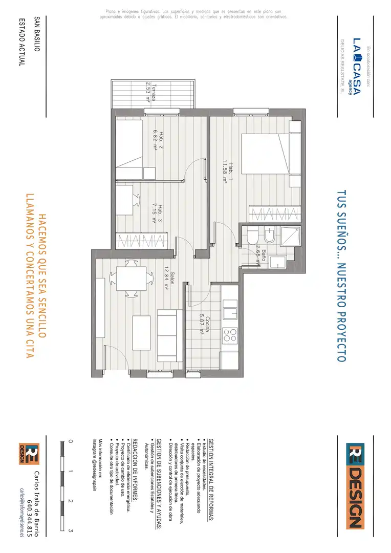 Piso en venta en Madrid con Calefacción y Terraza