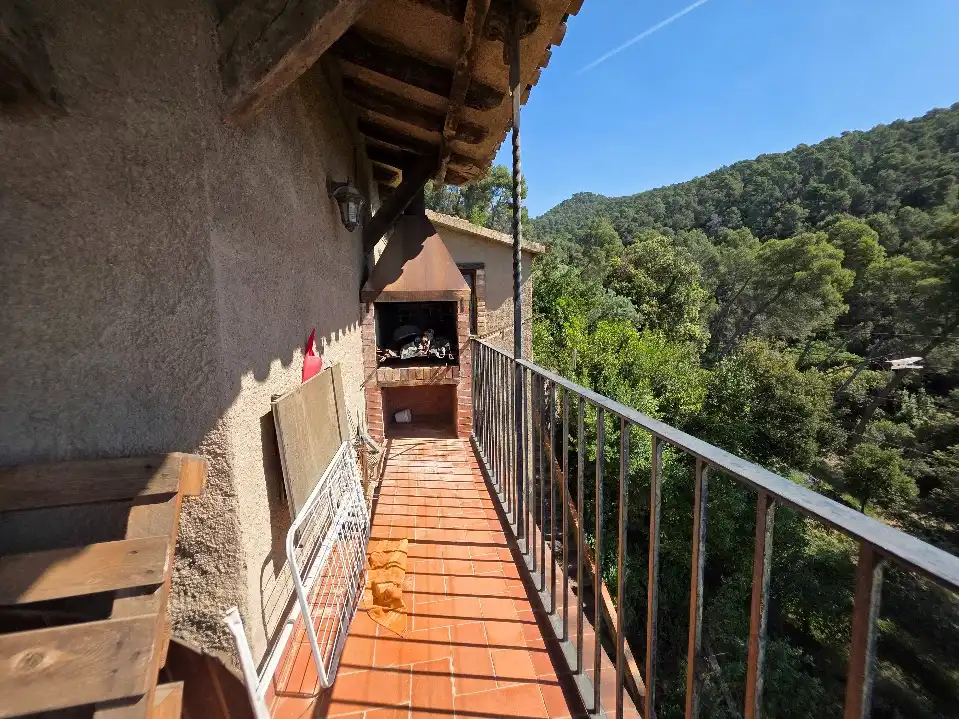 Balcony of Country homes for sale in Castellar del Vallès  with Heating, Private garden and Swimming Pool