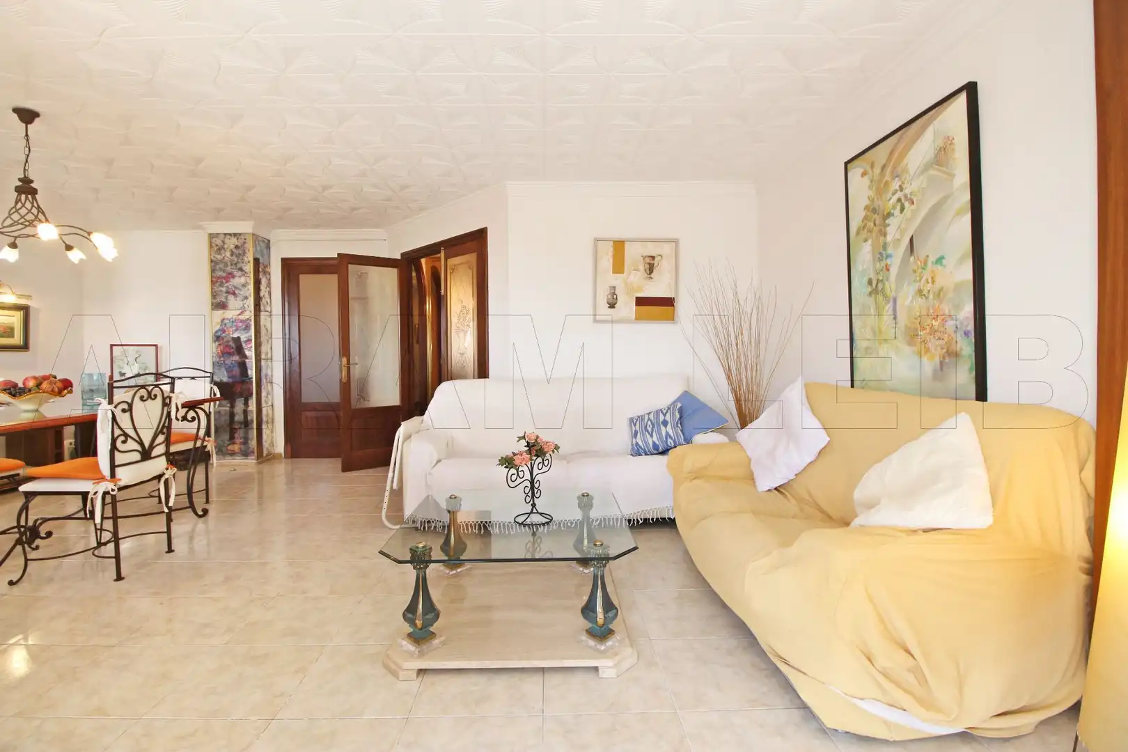 Living room of Flat for sale in  Palma de Mallorca  with Air Conditioner and Terrace