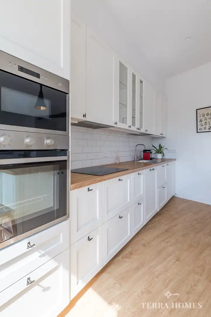 Cuina de Apartament en venda en Madrid amb Aire condicionat i Moblat