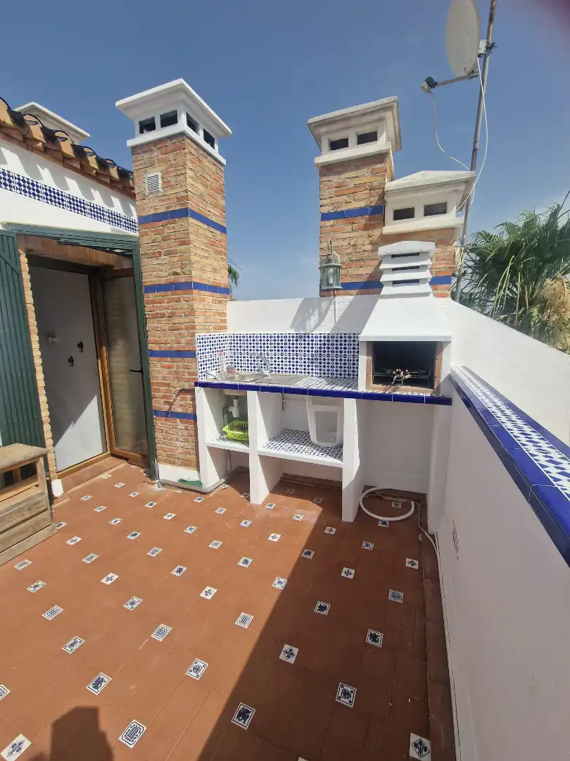 Terrassa de Casa adosada en venda en Orihuela amb Aire condicionat, Jardí privat i Terrassa