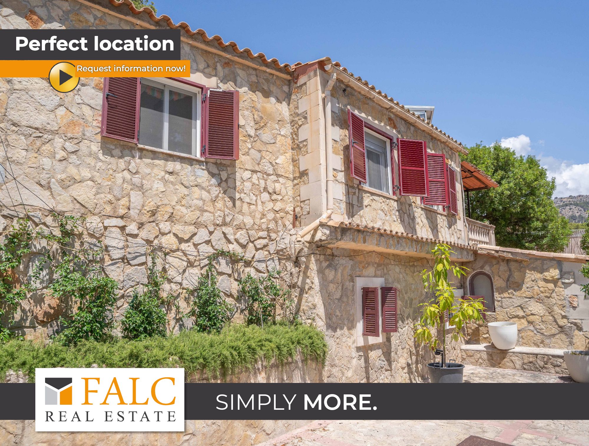 Vista exterior de Casa o chalet en venta en Calvià con Jardín privado