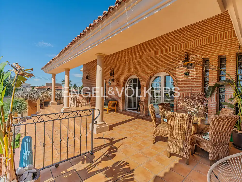 Terrace of Houses for sale in San Vicente del Raspeig / Sant Vicent del Raspeig  with Air Conditioner, Heating and Private garden
