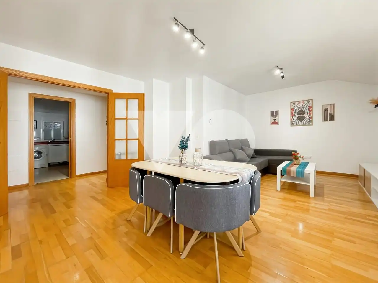Living room of Flat for sale in Campo Real  with Air Conditioner, Heating and Terrace