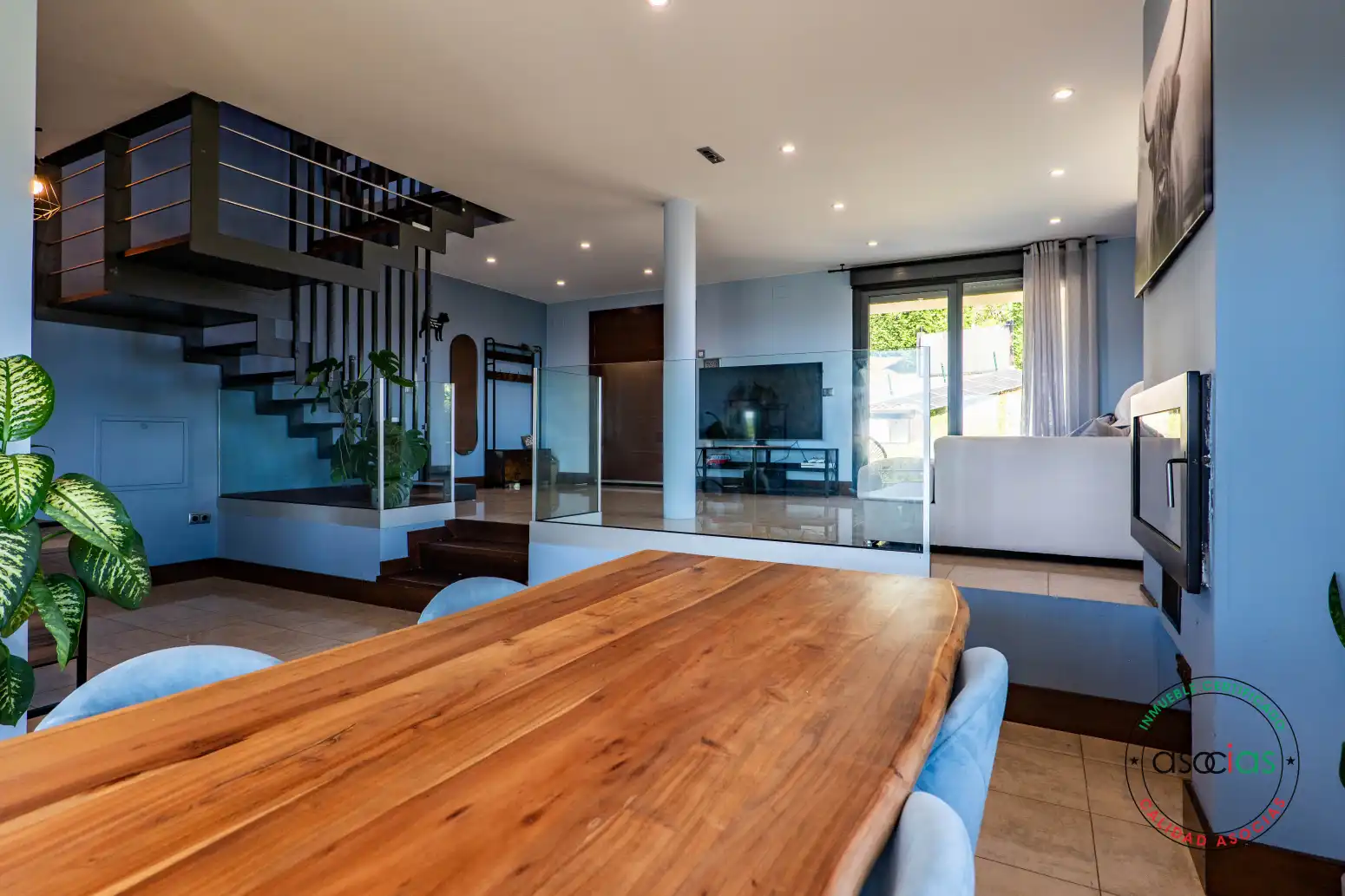Comedor de Casa o chalet en venta en Gijón  con Calefacción, Jardín privado y Terraza