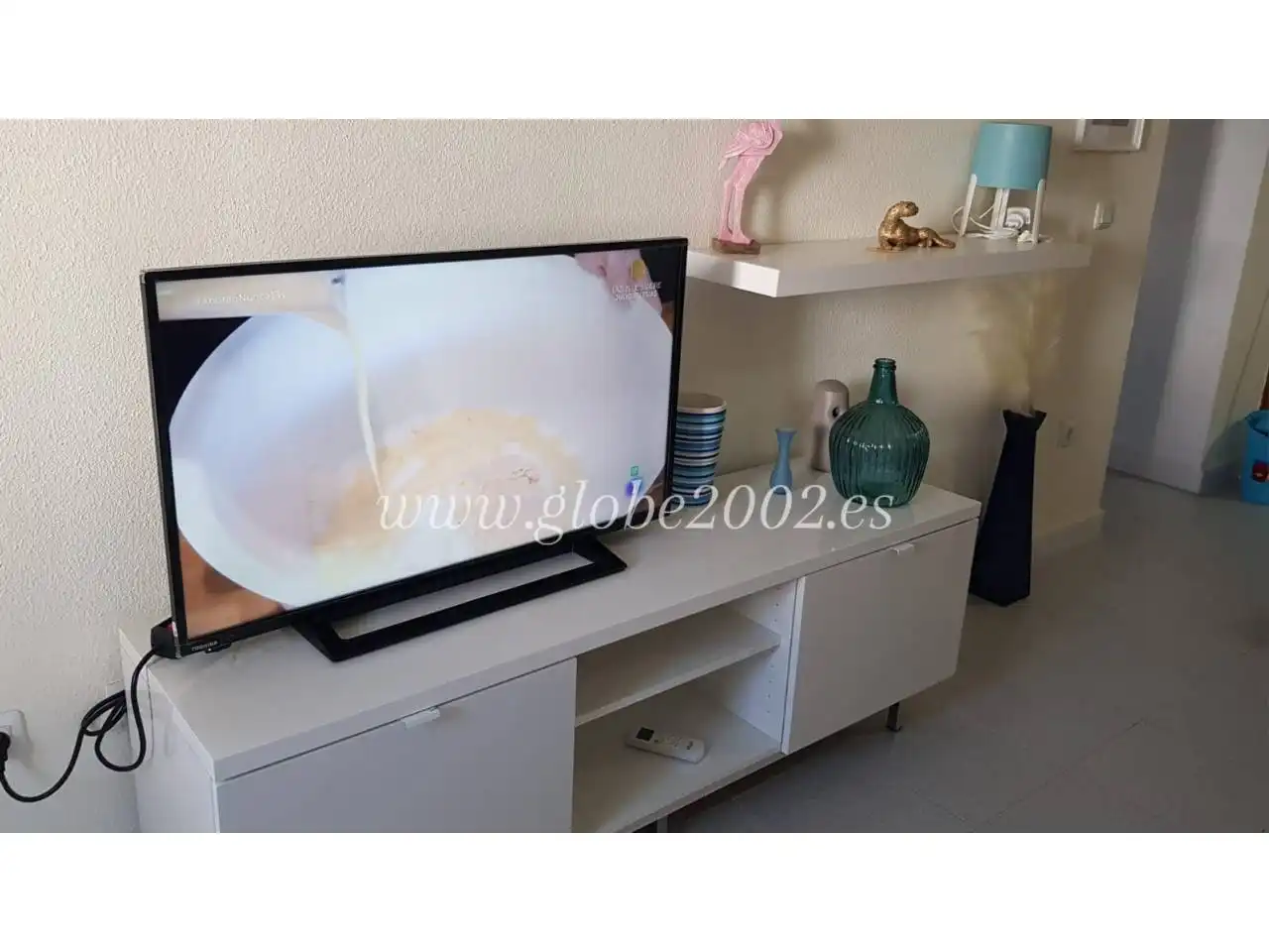 Sala de estar de Apartamento de alquiler en Chiclana de la Frontera con Aire acondicionado, Terraza y Amueblado