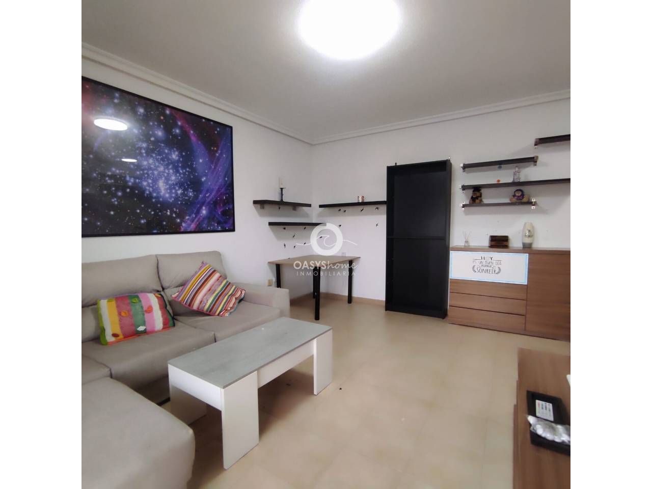 Living room of Flat to rent in Los Alcázares  with Air Conditioner, Heating and Terrace