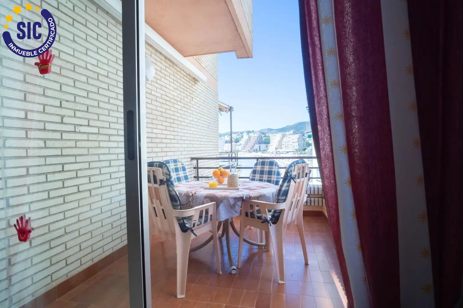 Terrassa de Apartament en venda en Oropesa del Mar / Orpesa amb Terrassa i Moblat