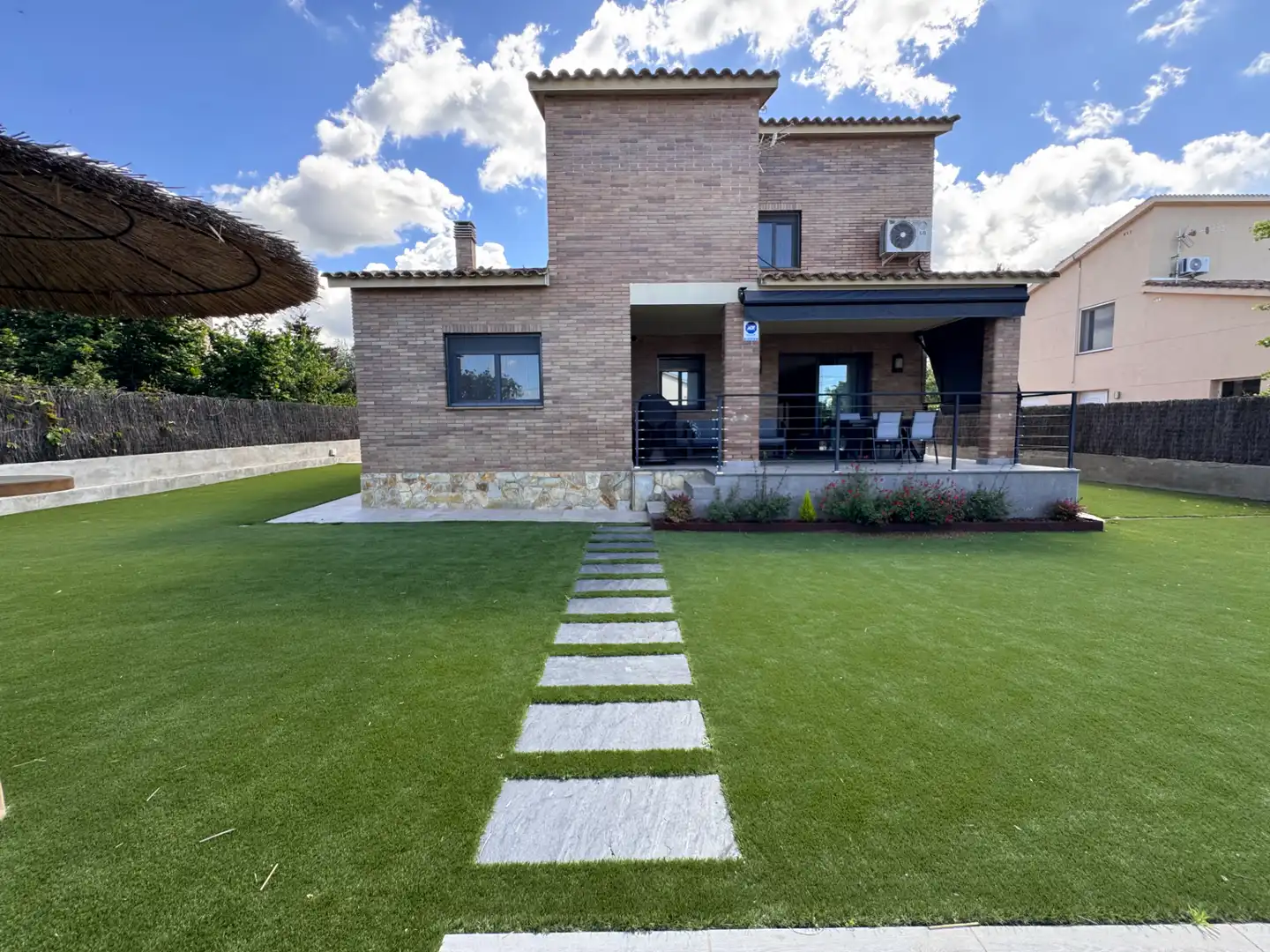 Terrassa de Casa o xalet en venda en Cardedeu amb Aire condicionat, Calefacció i Jardí privat