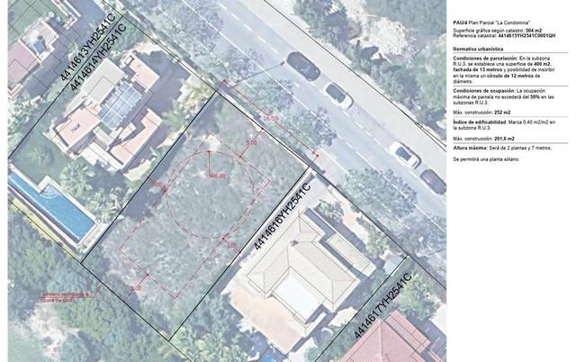 Terreno residencial en Venta en  EDIL MARINA OLCINA, 83 en Alicante Golf