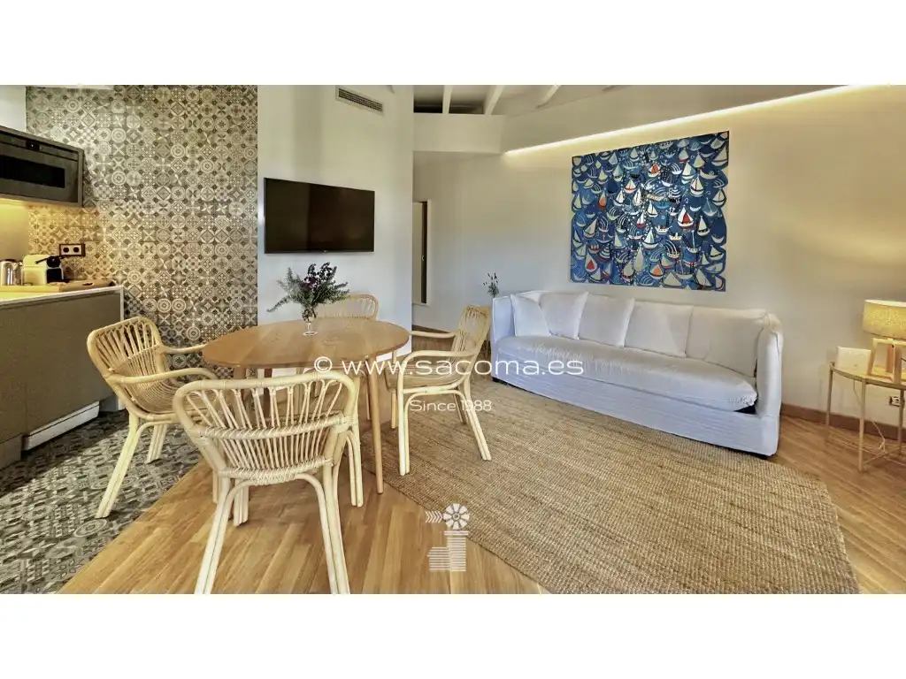 Sala de estar de Apartamento en venta en Son Servera con Aire acondicionado, Jardín privado y Terraza