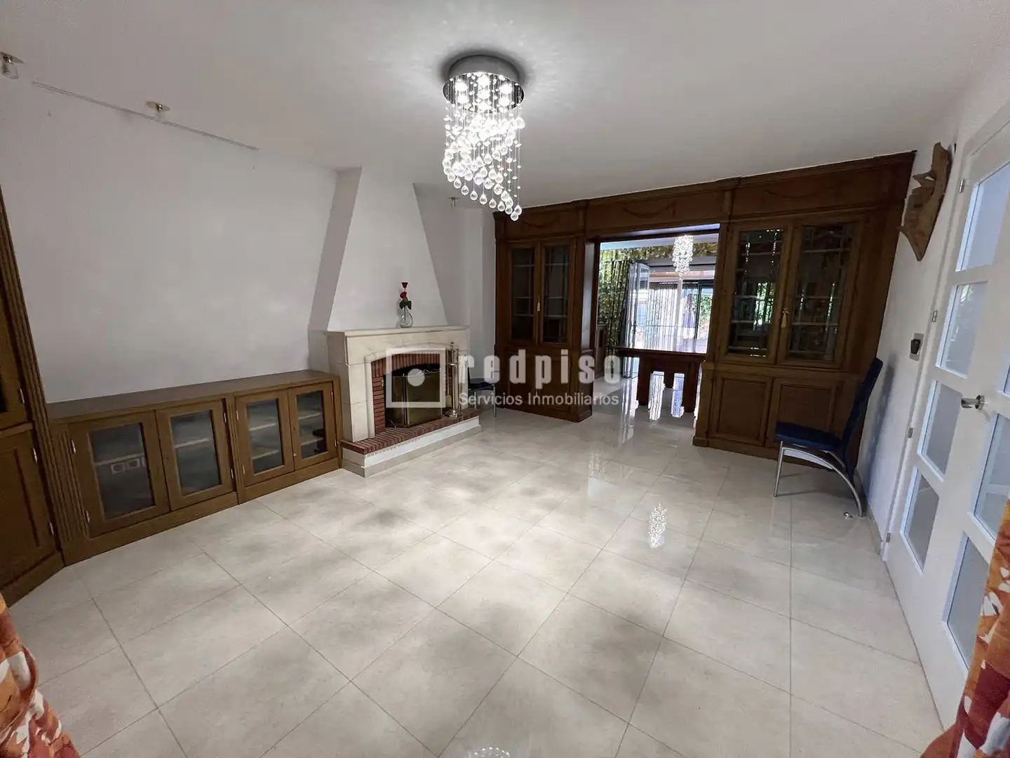 Wohnzimmer von Haus oder Chalet zur Miete in Madrid mit Heizung, Privatgarten und Terrasse