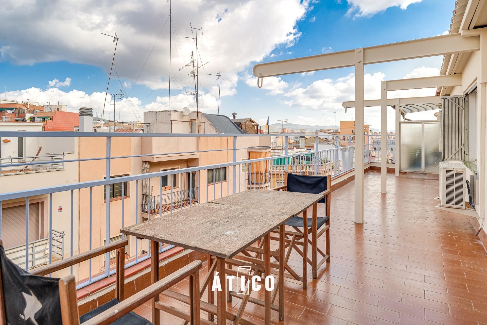 Terrassa de Àtic en venda en  Barcelona Capital amb Aire condicionat, Calefacció i Parquet