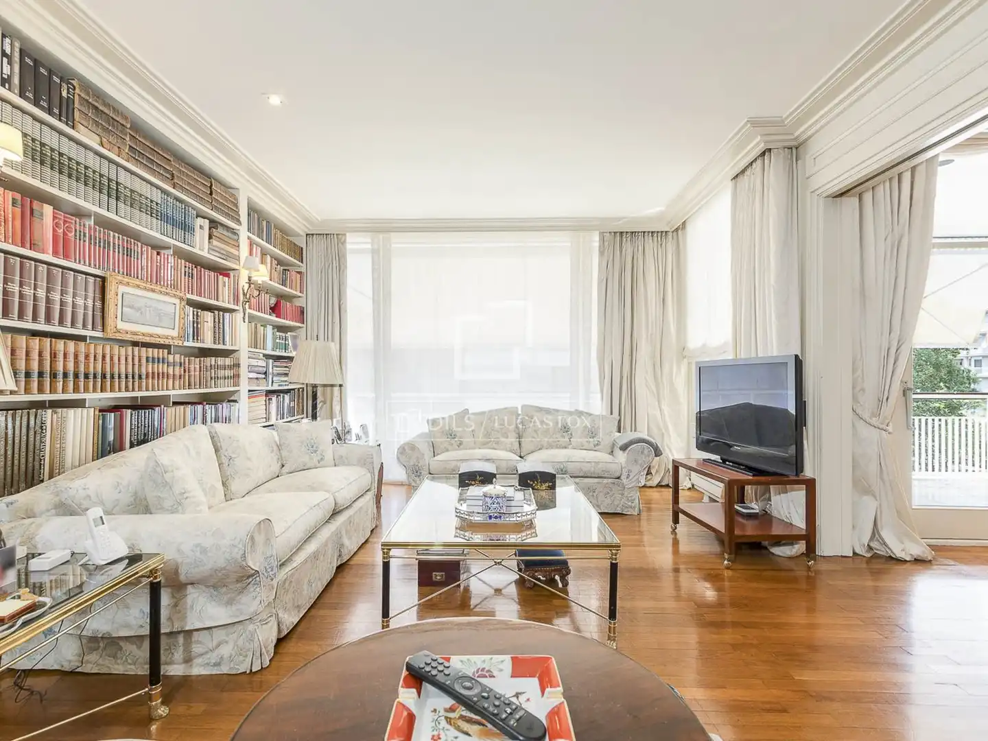 Sala de estar de Piso en venta en Barcelona con Aire acondicionado