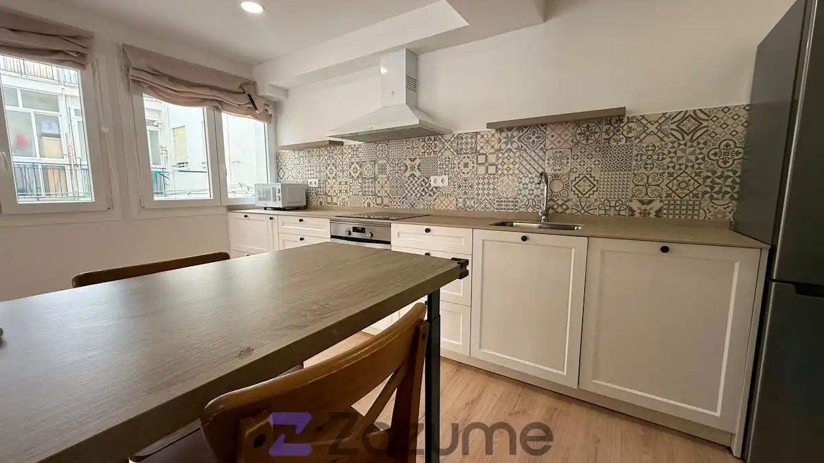 Cocina de Piso de alquiler en Cartagena con Aire acondicionado, Calefacción y Parquet