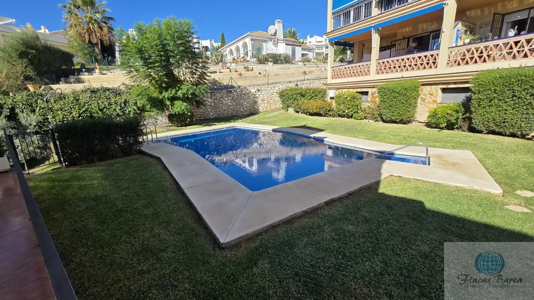 Schwimmbecken von Wohnung zur Miete in Mijas Golf