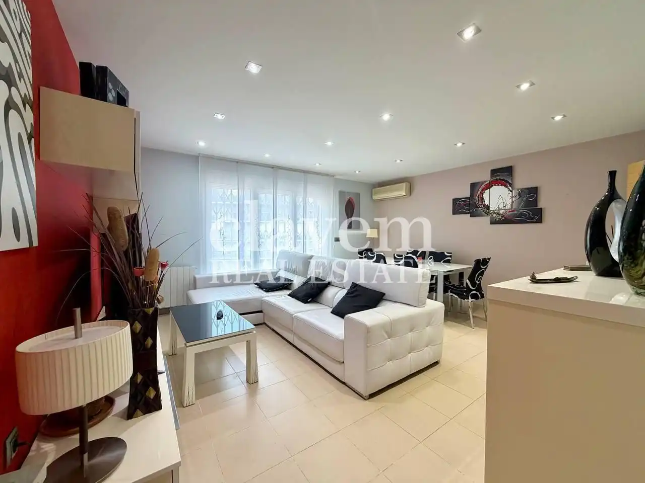 Sala de estar de Casa o chalet en venta en Barcelona con Aire acondicionado, Jardín privado y Terraza