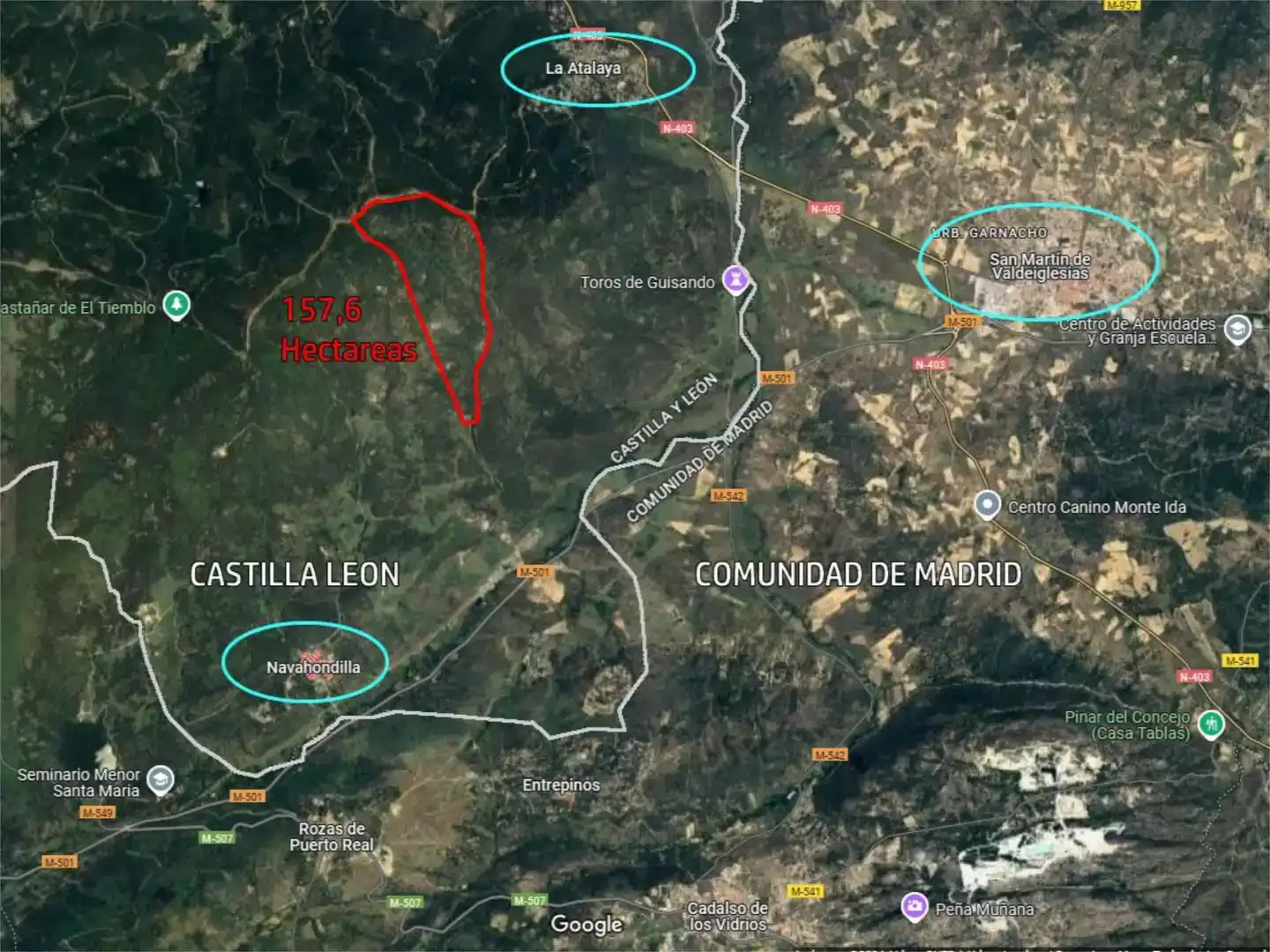 Finca rústica en venda en Navahondilla
