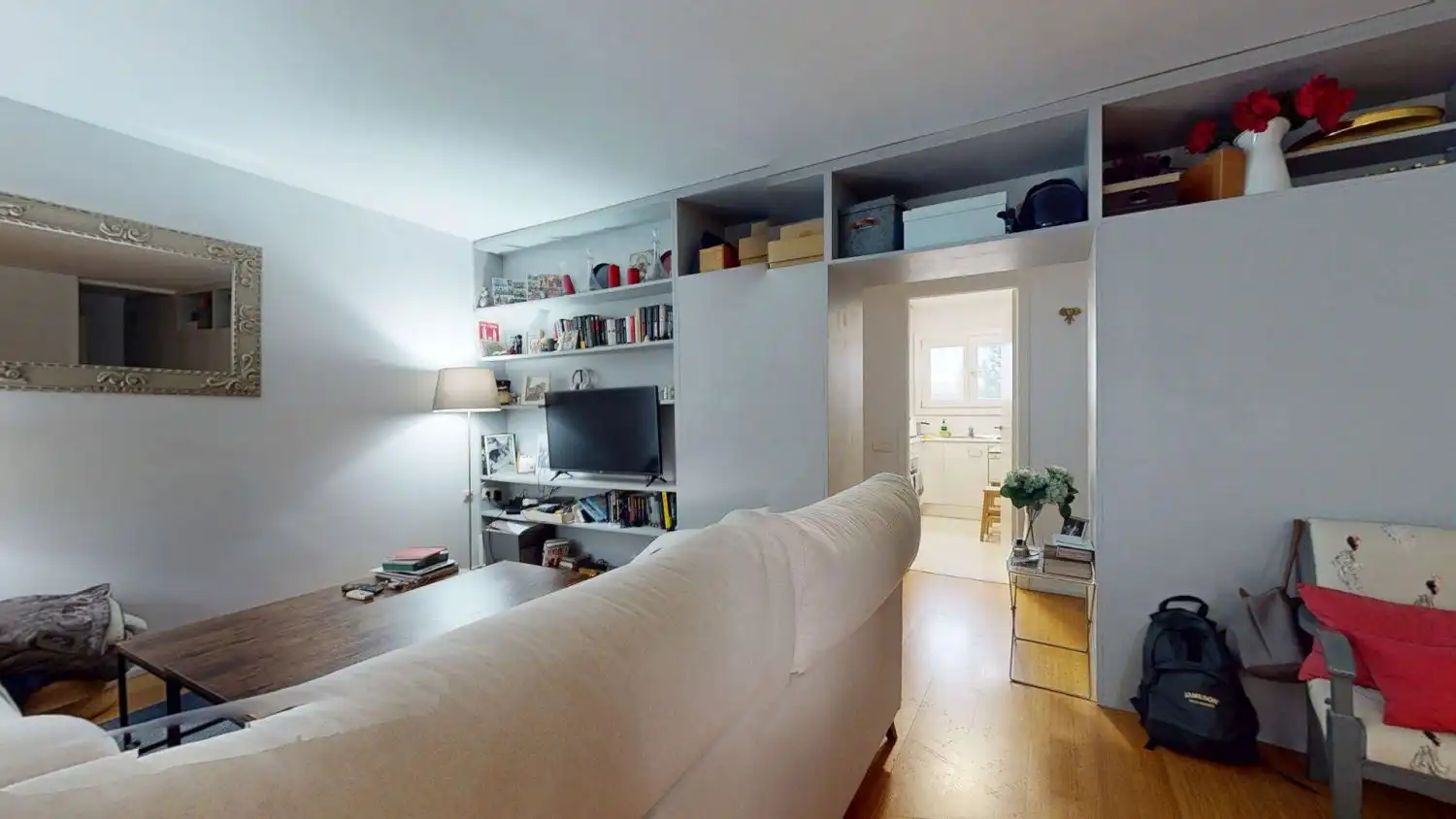 Living room of Flat for sale in Sevilla  with Air Conditioner, Heating and Terrace