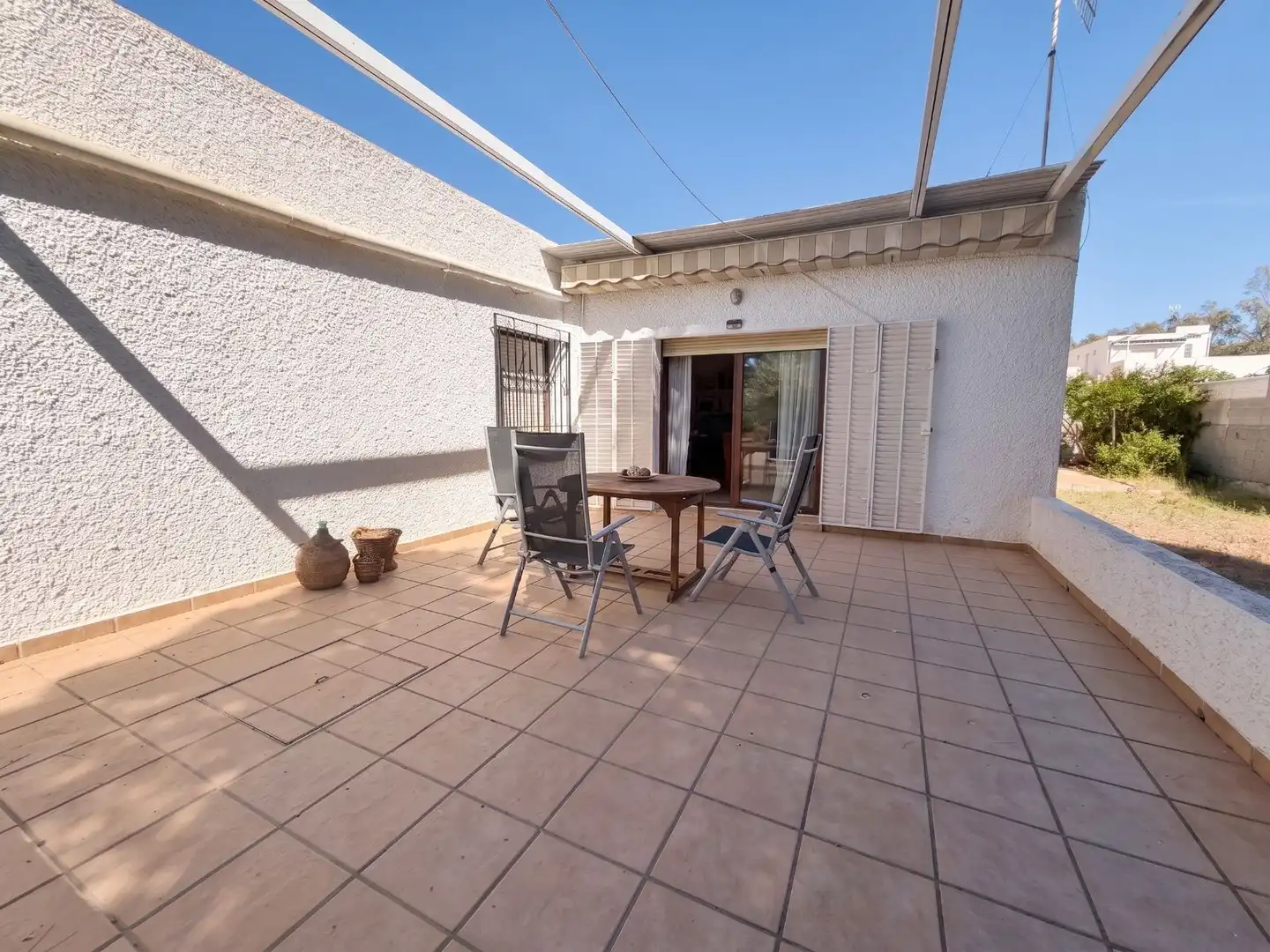 Terraza de Casa o chalet en venta en Almería con Aire acondicionado, Jardín privado y Terraza