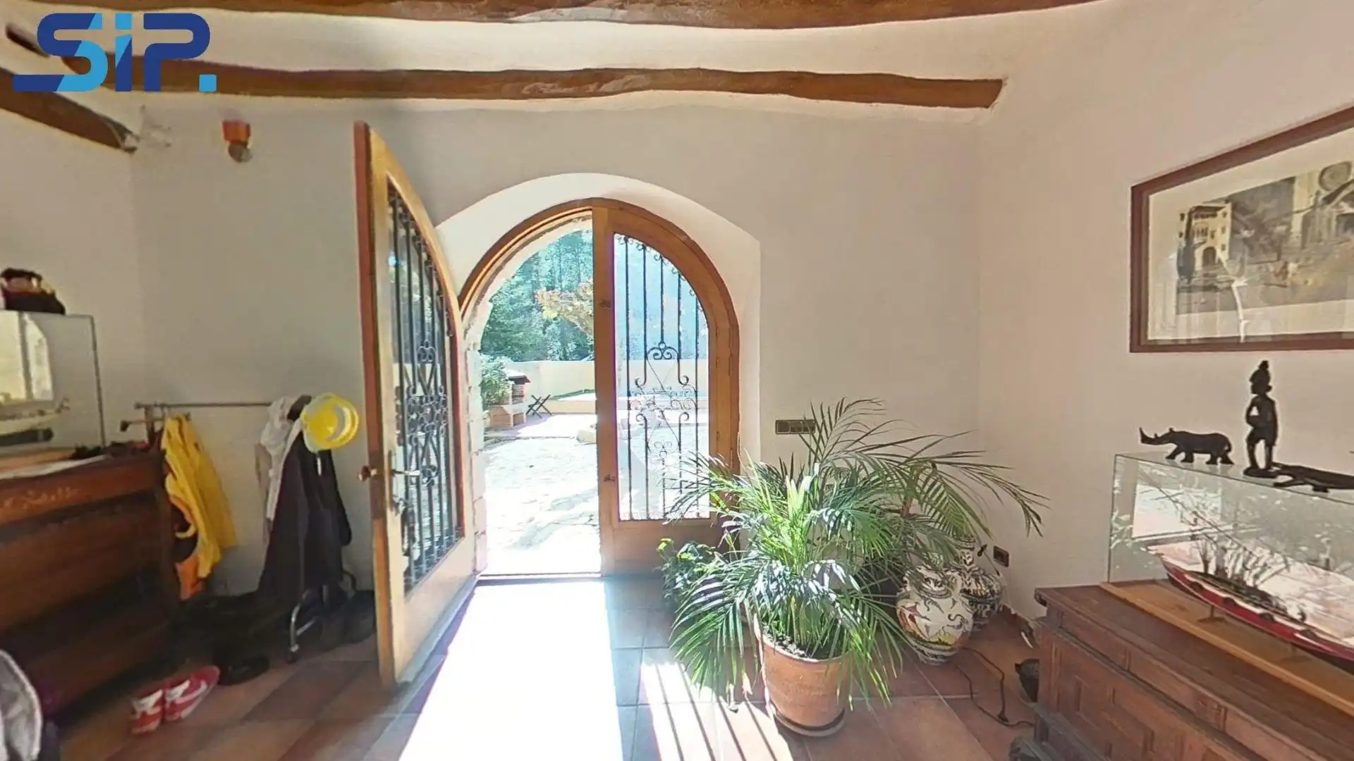 Finca rústica en venta en Pontons con Jardín privado, Terraza y Piscina
