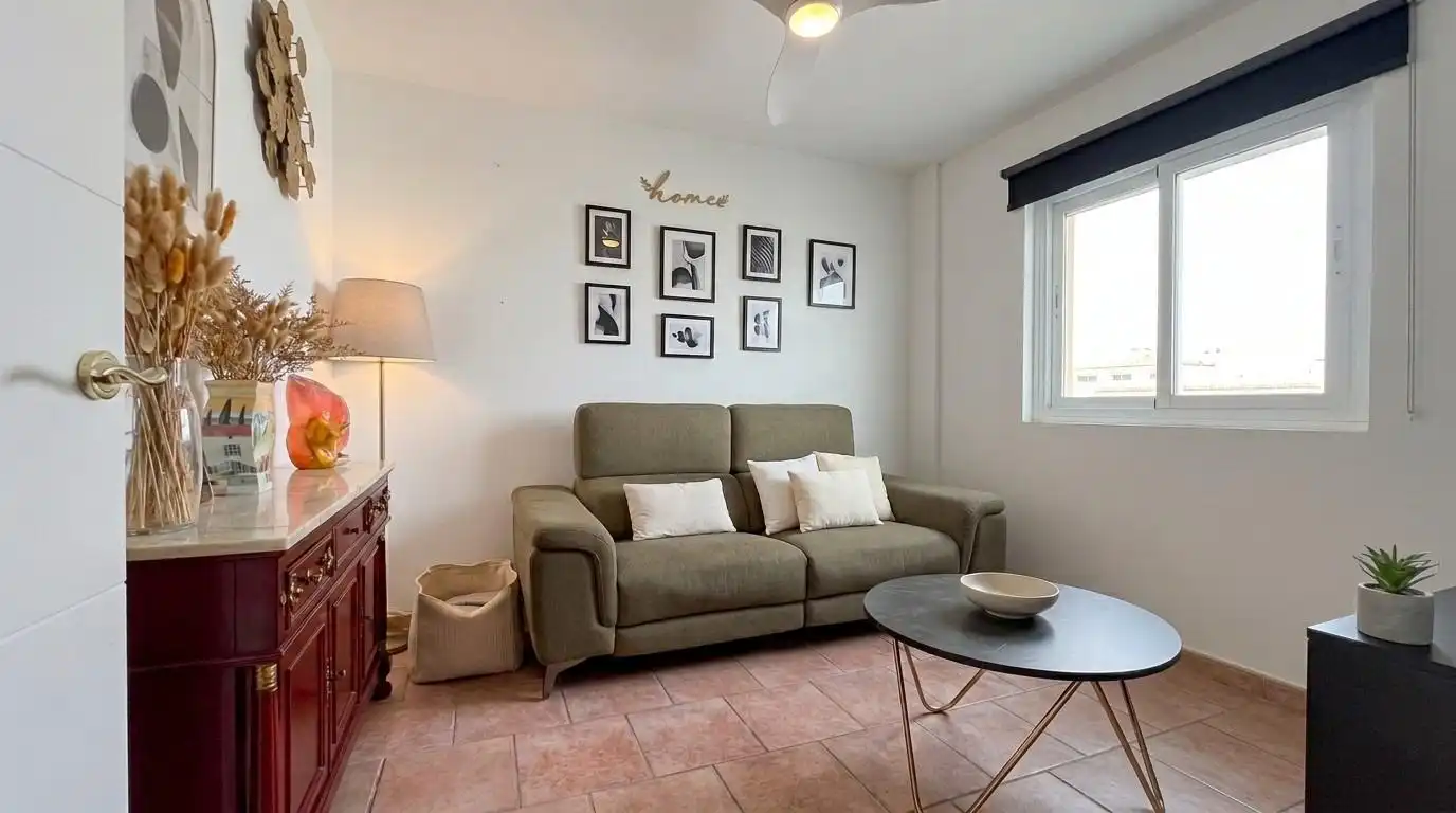 Sala d'estar de Àtic en venda en Málaga amb Aire condicionat i Calefacció