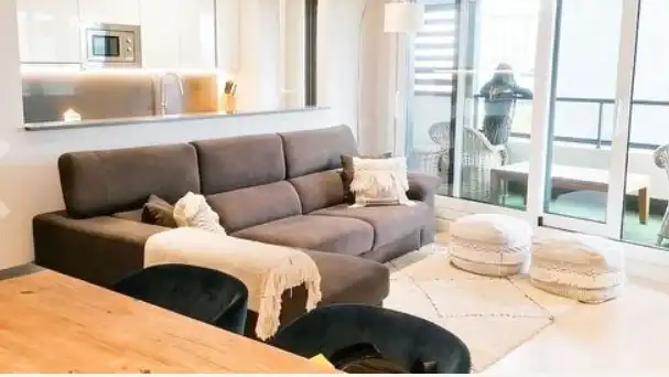 Sala de estar de Ático en venta en Barcelona con Aire acondicionado, Calefacción y Terraza