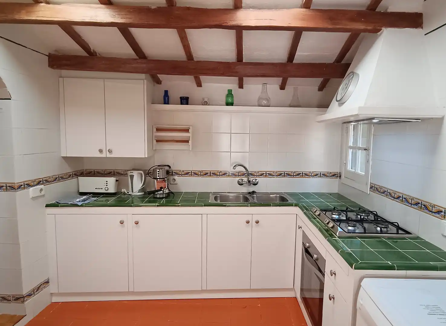 Cocina de Finca rústica en venta en Es Castell con Aire acondicionado, Calefacción y Jardín privado