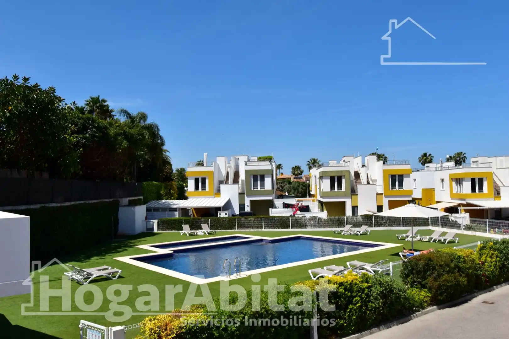Garden of Houses for sale in Dénia  with Air Conditioner, Private garden and Terrace